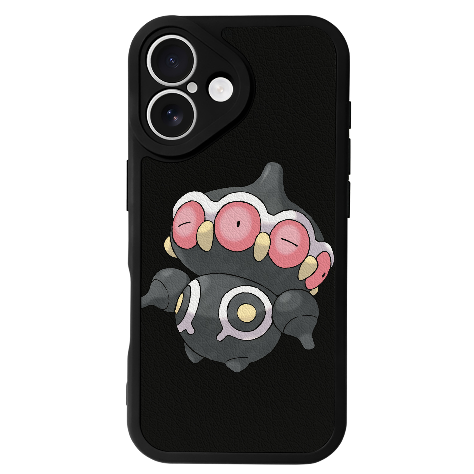 （画像用） ポケットモンスター Pokémon 【iPhone 16シリーズ対応】シリコンスマホケース（レザー調） 材質：シリコン